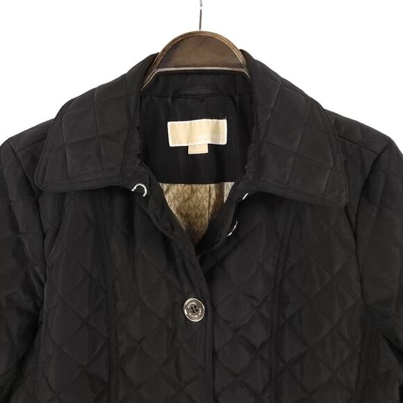 MICHAEL Michael Kors Quilted Button Down Jacket - Picture 12 of 15